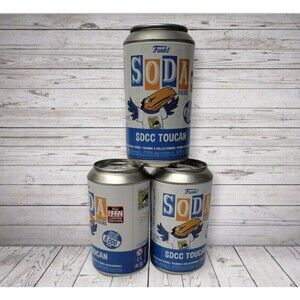 Funko Soda SDCC Toucan 2021 SDCC Limited Edition - 3 COMMONS